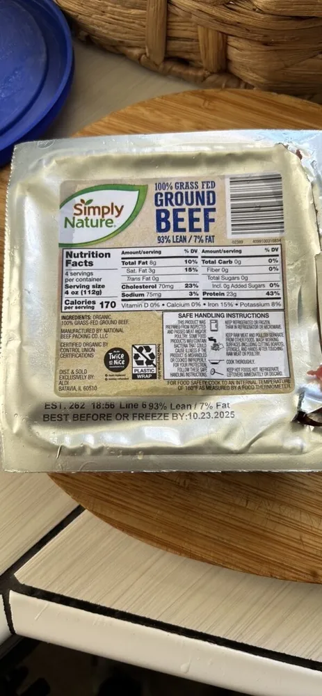 GROUND BEEF