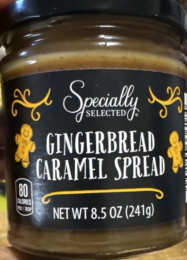 Gingerbread caramel spread