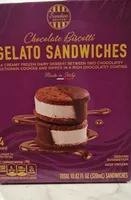 Gelato sandwiches