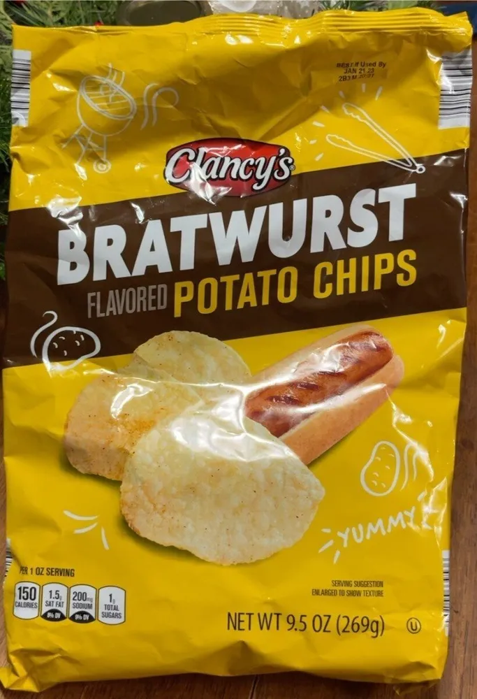 Bratwurst Potato Chips