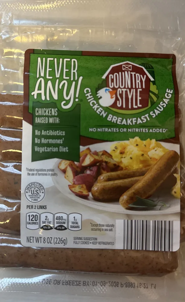 Chicken sausage