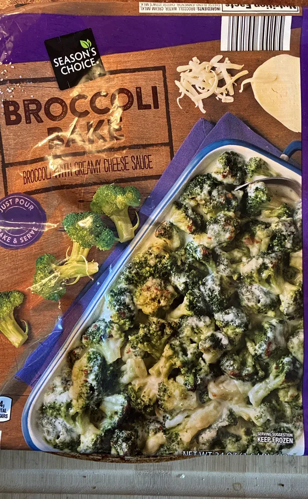 Seasons choice broccoli bake