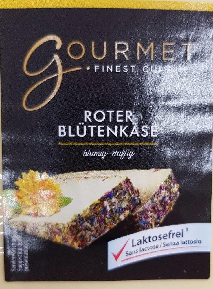 Roter Blutenkase