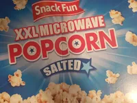 XXL microwave popcorn saltes