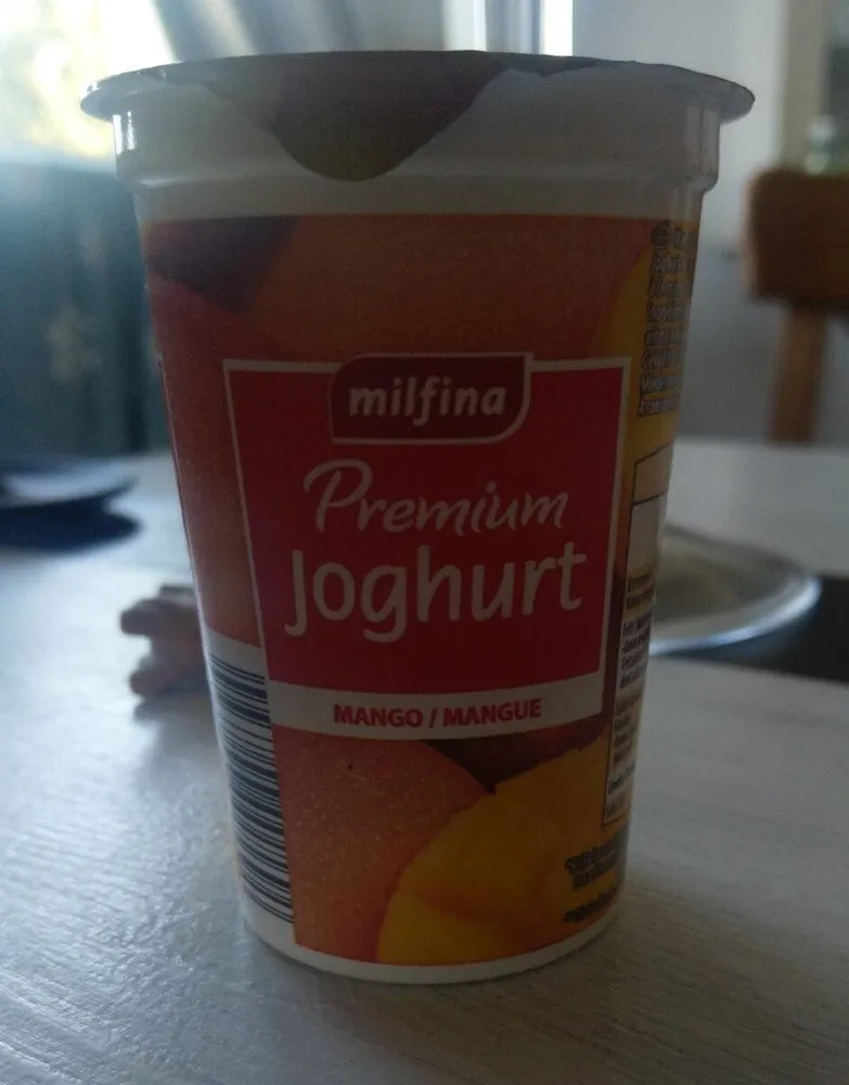 Premium yoghurt Mango/mangue