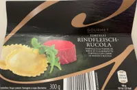 Tortellini a la viande de boeuf et a la roquette