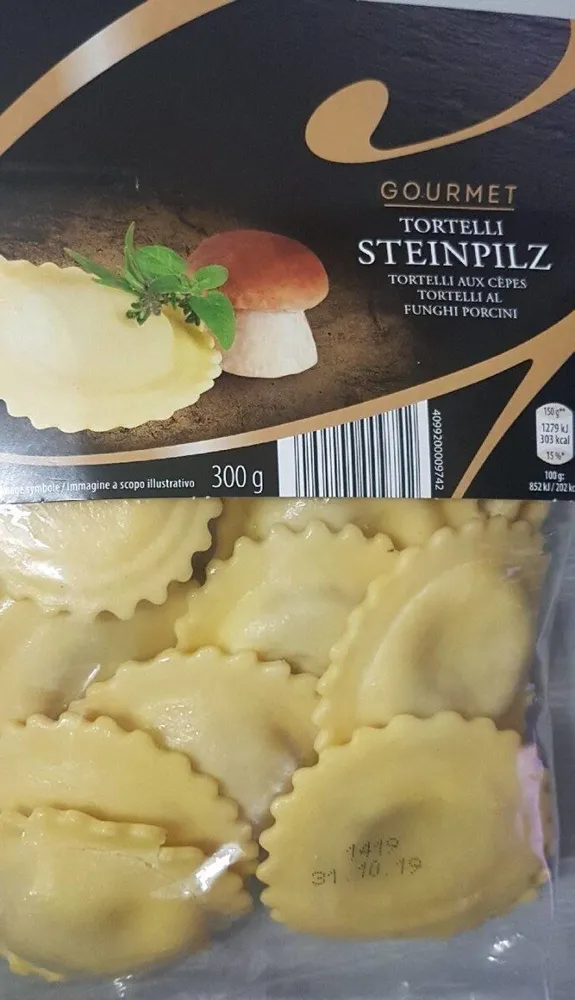 Tortelli aux cèpes gourmet