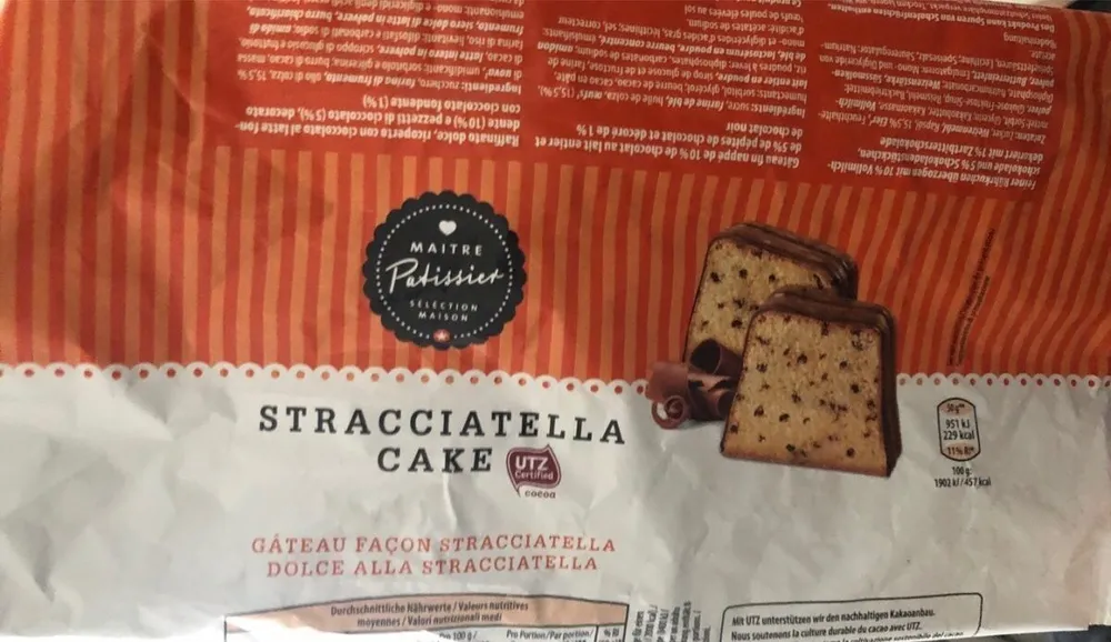 Stracciatella cake