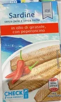 Sardinen  in Sonnenblumenöl mit Chili