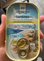 Sardinen ohne Haut und Gräten in Sonnenblumenöl mit Zitrone