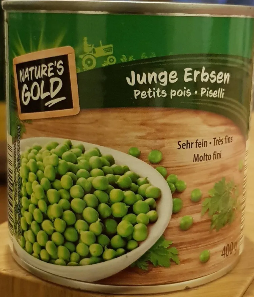 Junge Erbsen