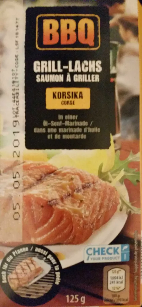 Grill lazac „Korzika”