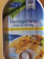 Filets de harengs curry