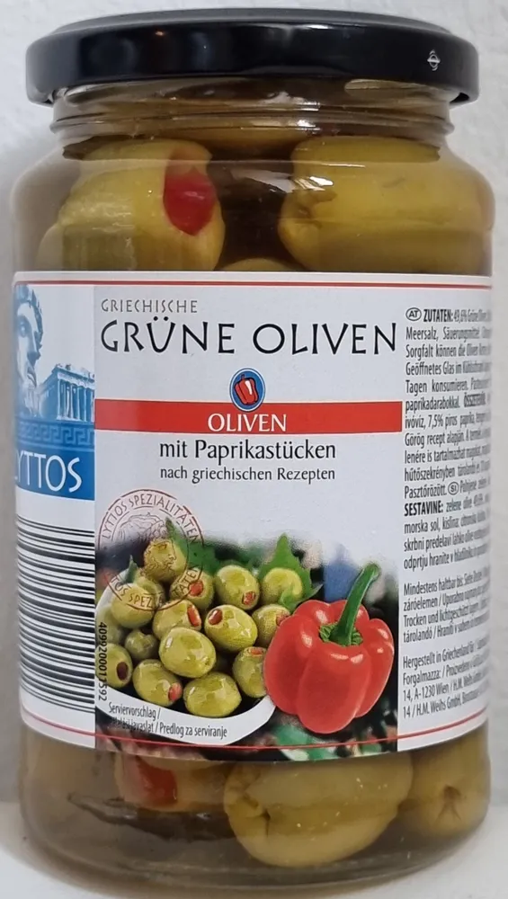 Grüne Oliven