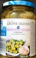 Oliven mit Knoblauch