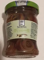 Sardellenfilets in öl mit kapern