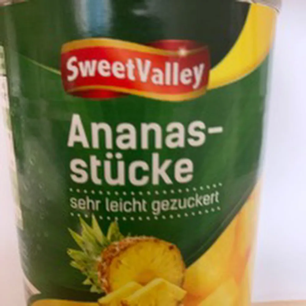 Annanasstücke