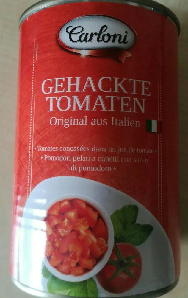 Gehackte Tomaten