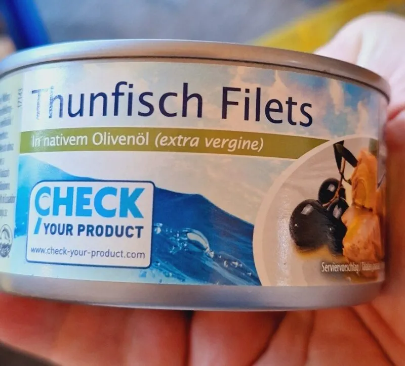 Thunfisch Filets in Olivenöl