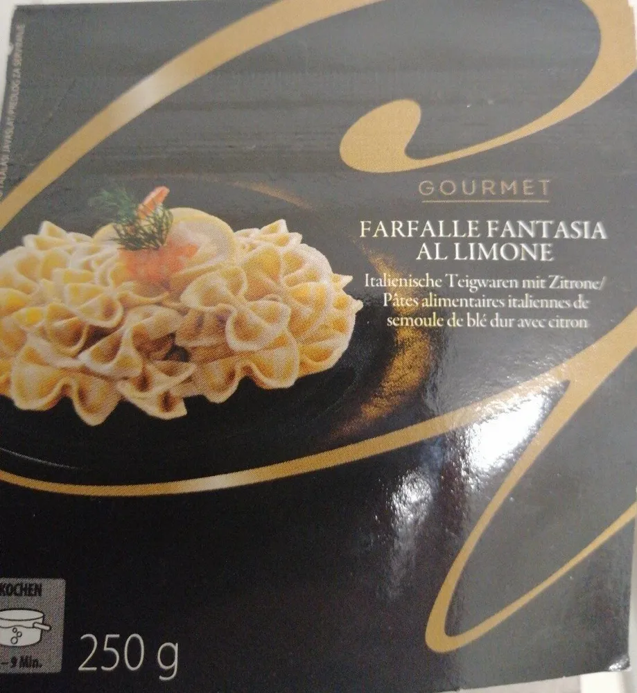 Farfalle Fantasia al Limone