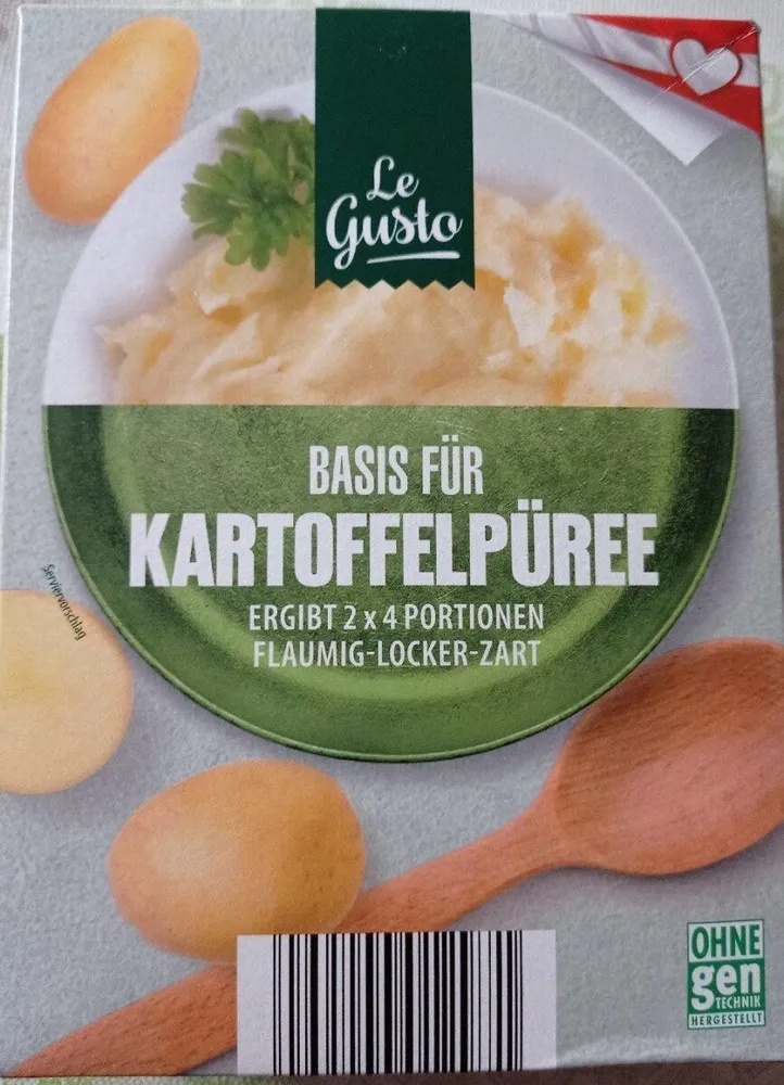 Basis für Kartoffelpüree
