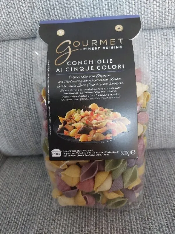 Conchiglie ai cinque colori