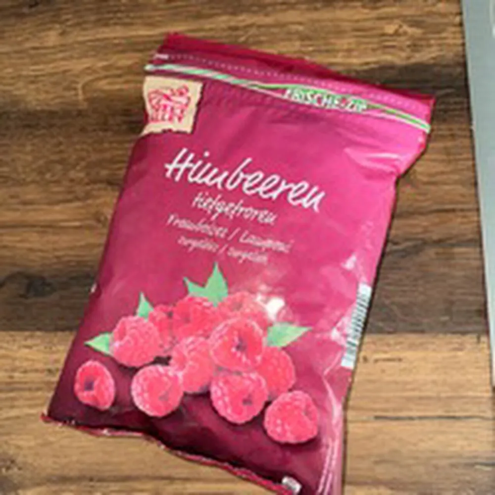 Framboises surgelées