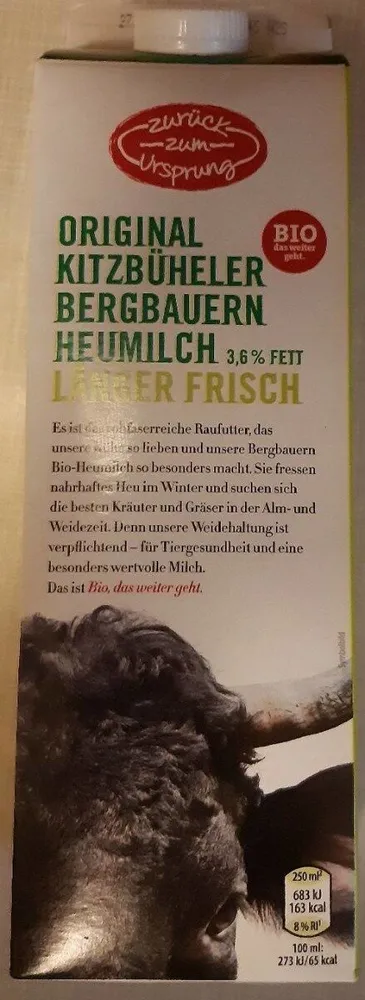 ORIGINAL KITZBÜHELER BERGBAUERN HEUMILCH