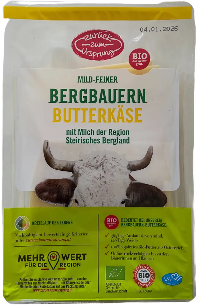 Bergbauern Butterkäse