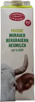 Frische Bergbauern Heumilch