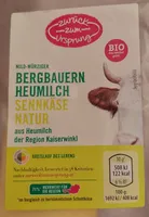 Bergbauern Heumilch Sennkäse natur