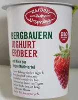 Bergbauern-Joghurt Erdbeer