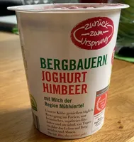 Bergbauern Joghurt Himbeer