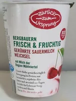 Gerührte Sauermilch Weichsel