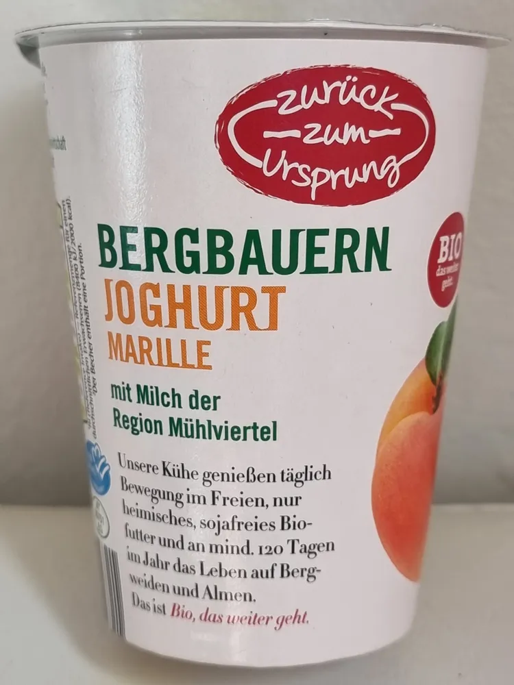 Bergbauern-Joghurt Marille