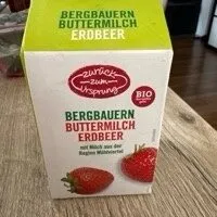 Buttermilch Erdbeer
