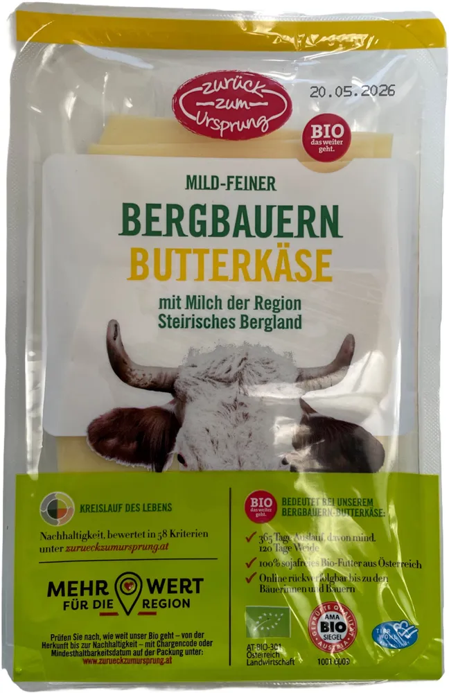 Bergbauern Butterkäse
