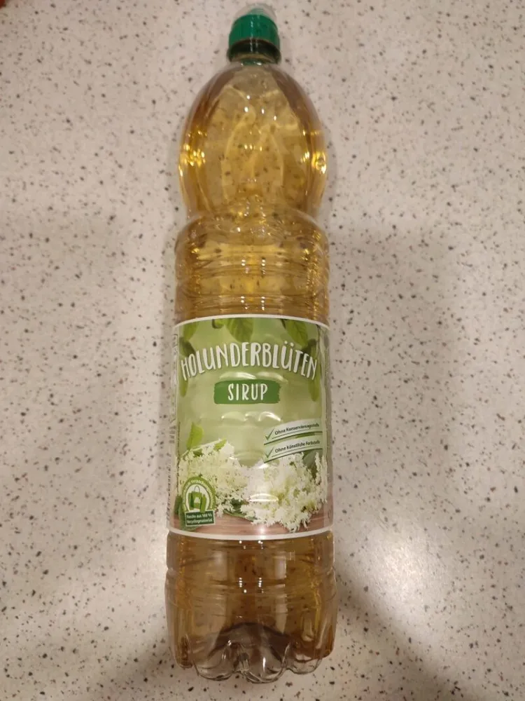 Hollinderblüten Sirup