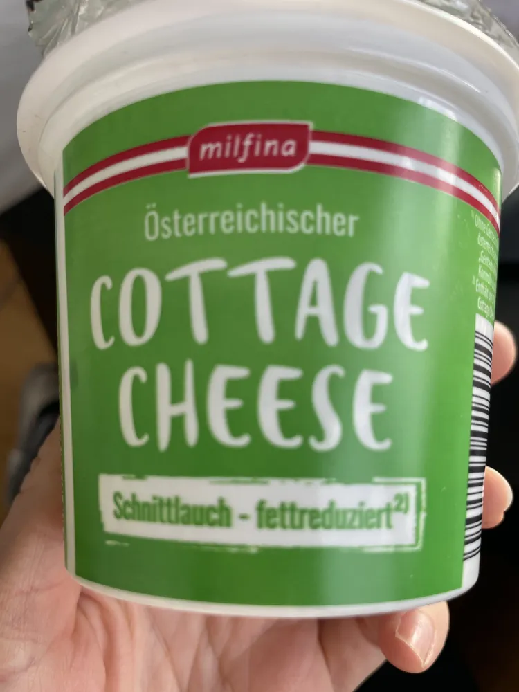 Cottage Cheese Schnittlauch fettreduziert