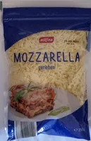 Mozzarella gerieben