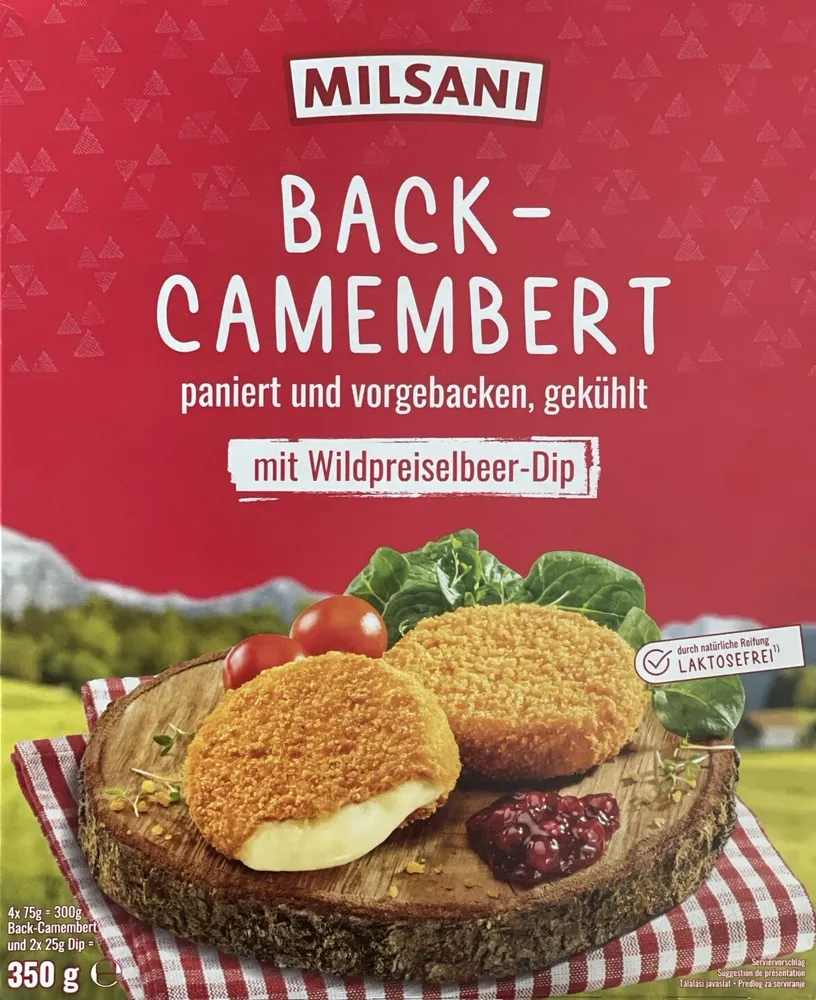 Back camembert pané