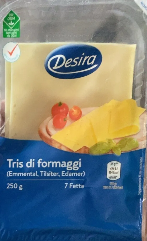 Tris di formaggi