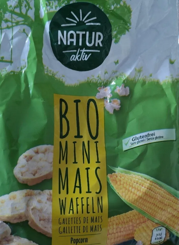 Bio mini mais waffeln