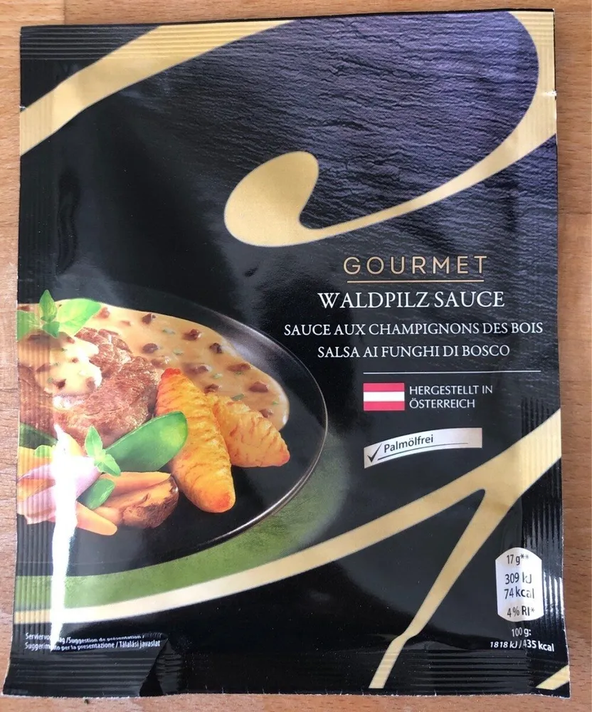 Sauce aux champignons des bois