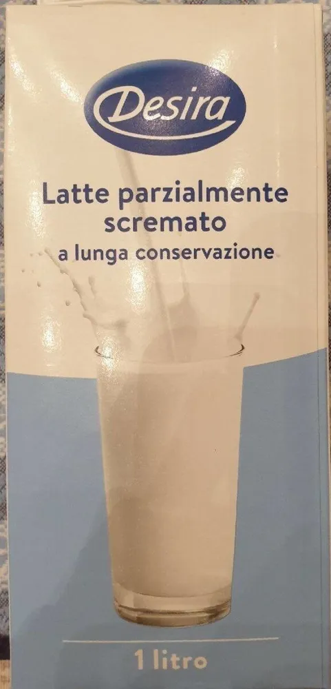 Latte parzialmente scremato