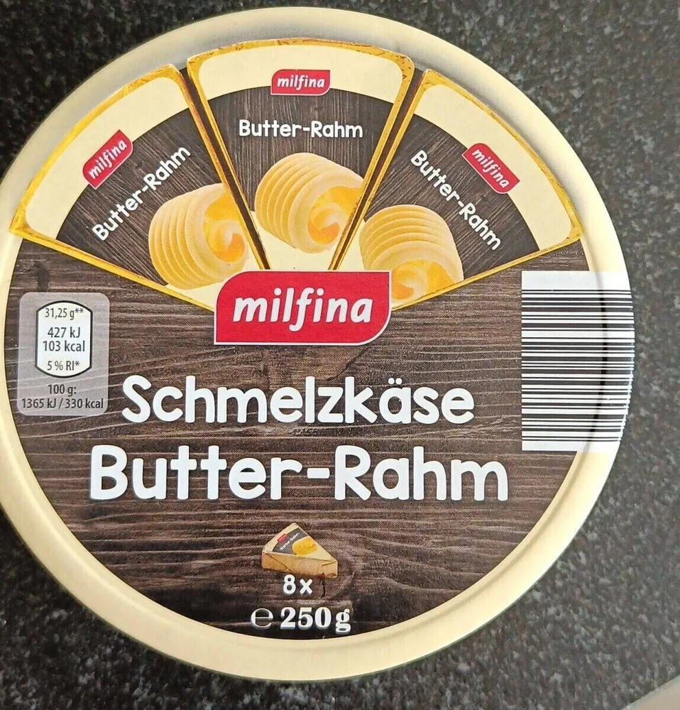 Schmelzkäse Butter-Rahm