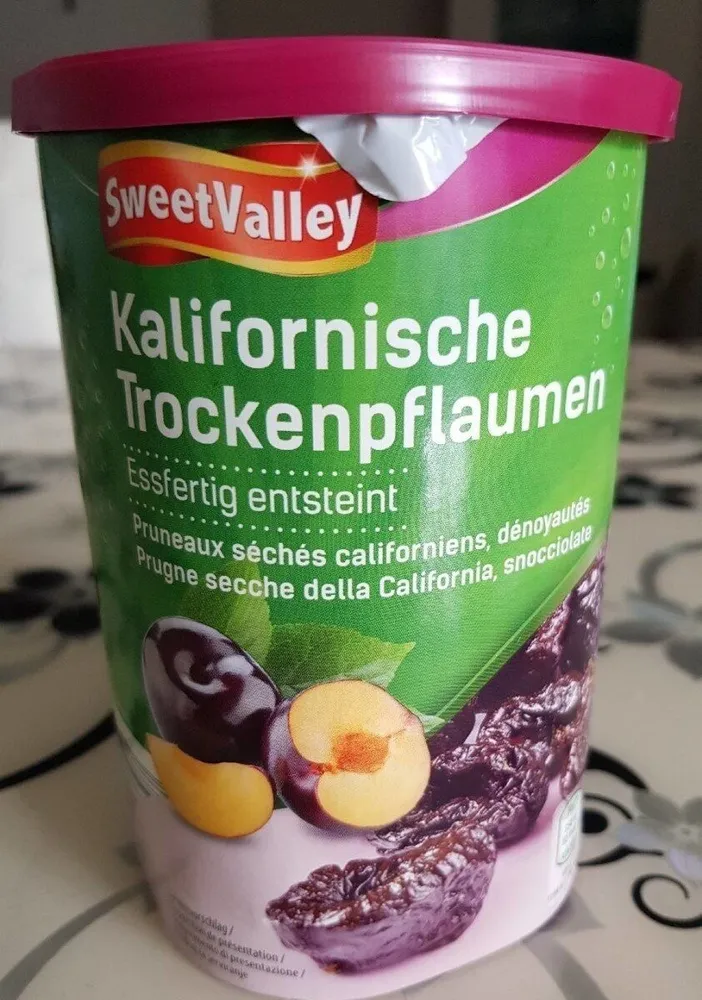 Kalifornische Trockenpflaumen
