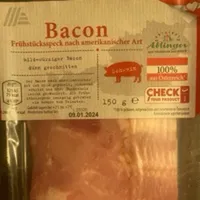 Bacon Frühstücksspeck nach amerikanischer Art