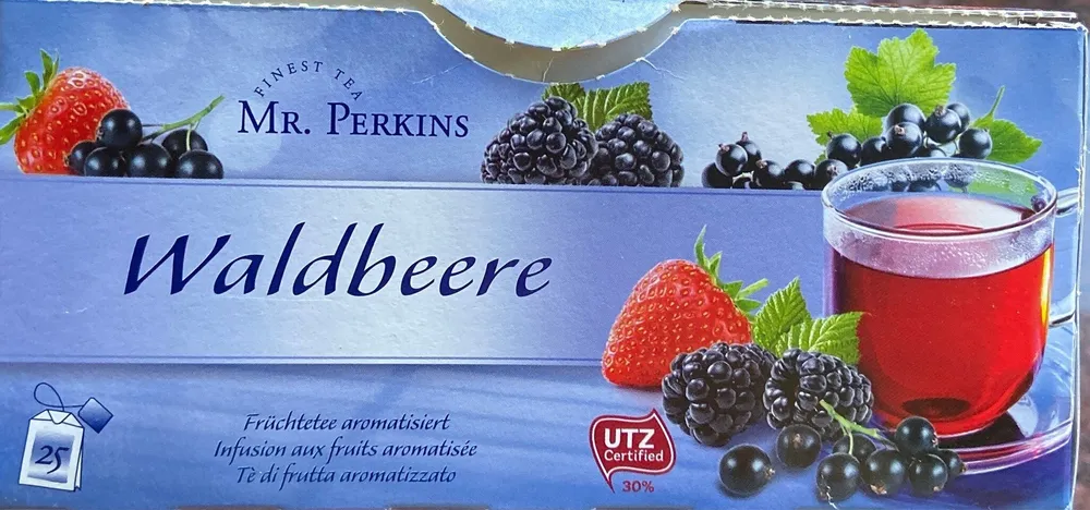 Waldbeere Frürchtetee