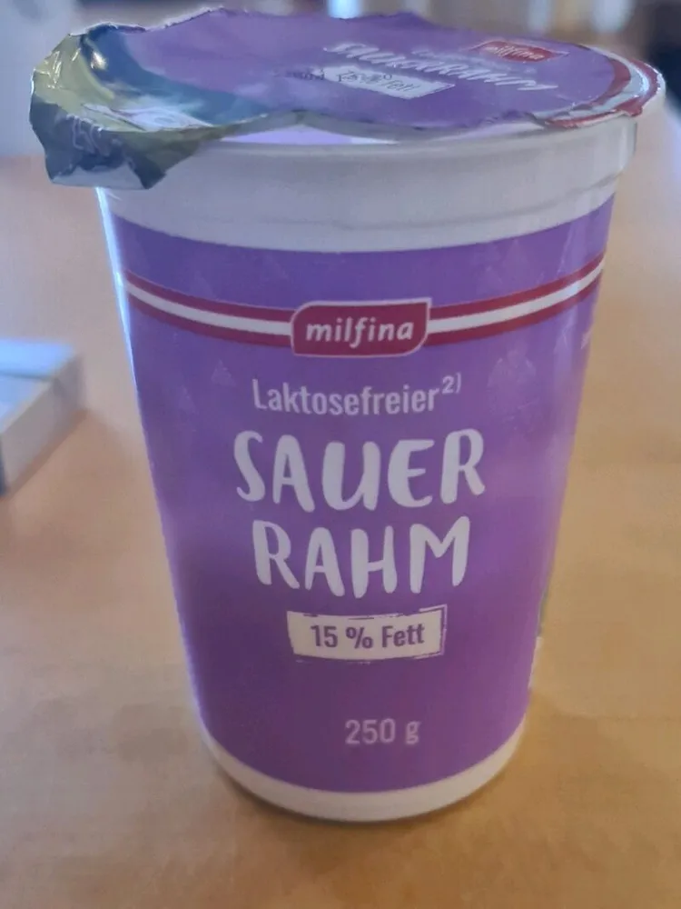 Sauerrahm laktosefrei